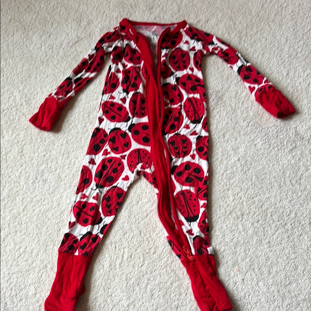 Little Sleepies Love Bug 6-12mo